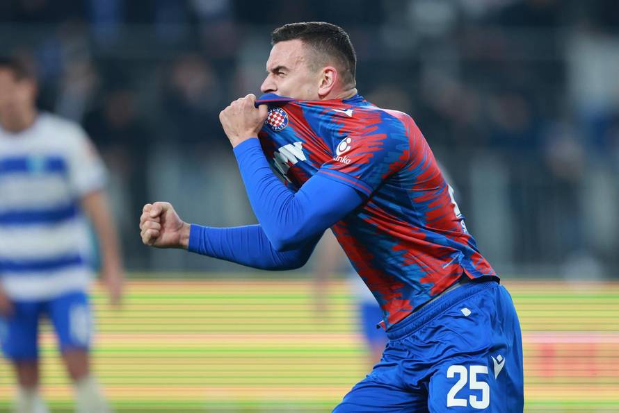 Osijek: U derbiju 21. kola SuperSport HNL-a Osijek i Hajduk odigrali 1:1