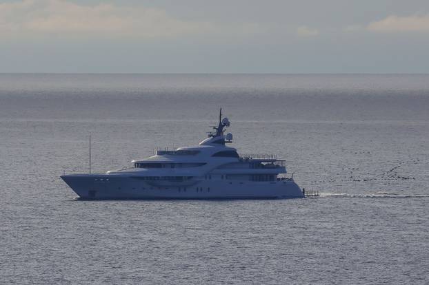 Putin's Yacht Kocatka Is Transferred From Kaliningrad To Saint Petersburg, At sea - 25 Sep 2022