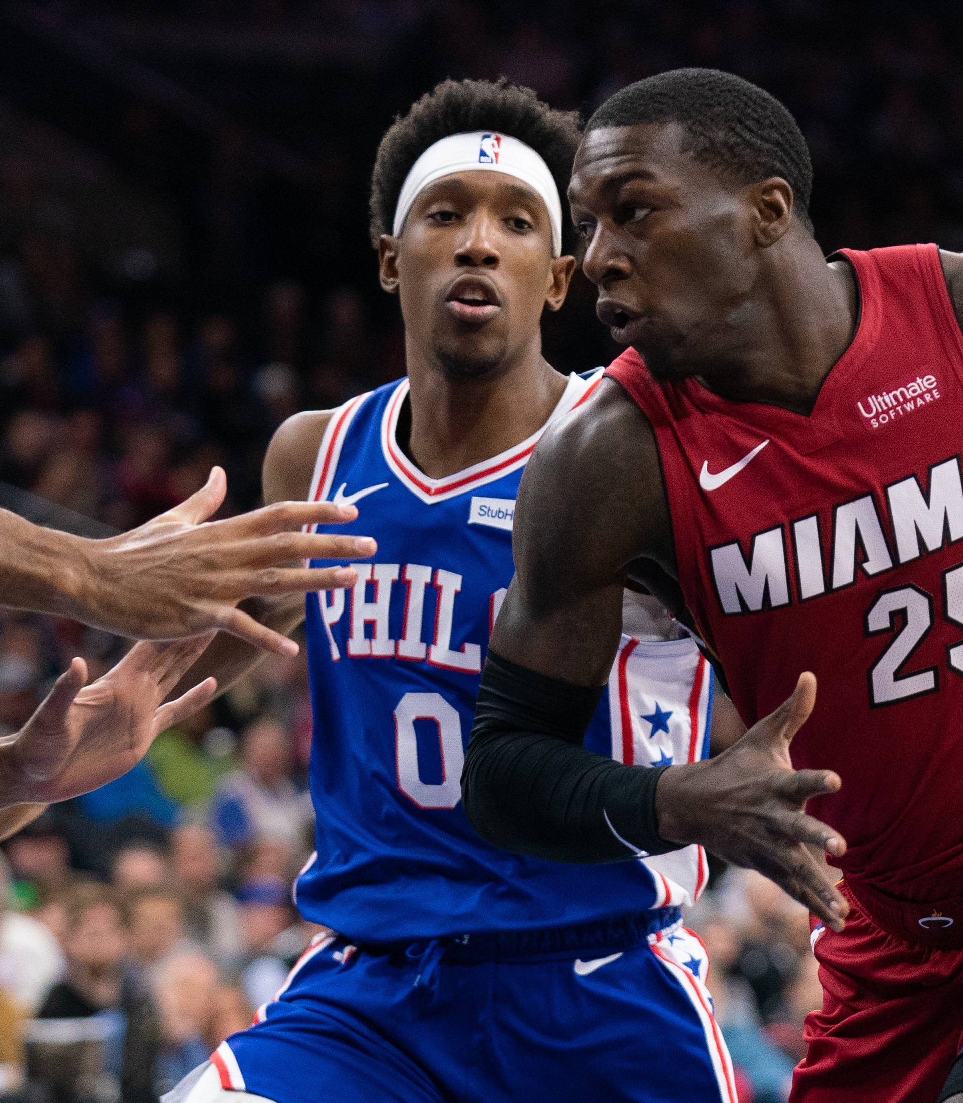 NBA: Miami Heat at Philadelphia 76ers