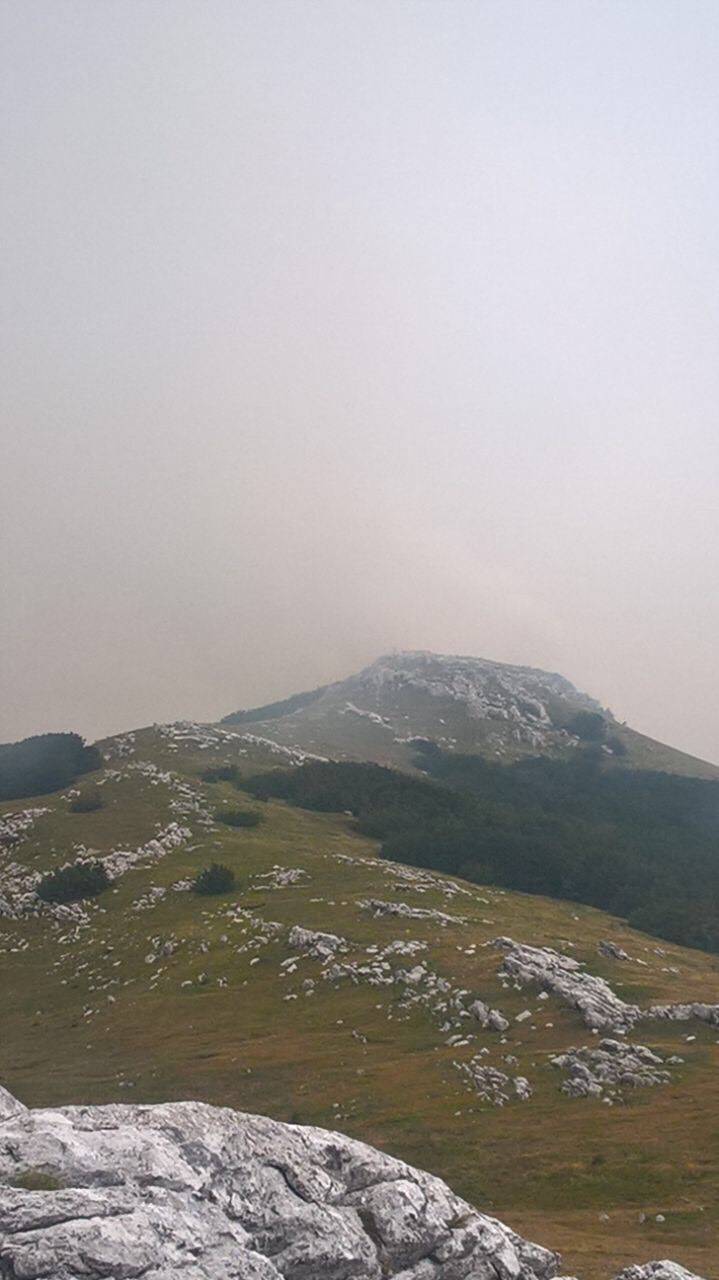 Gusti dim otežava gašenje kod Nacionalnog parka Sj. Velebit