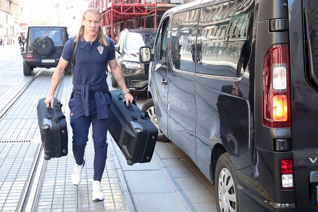 Okupljanje hrvatske nogometne reprezentacije uoči prijateljskog ogleda s Belgijom