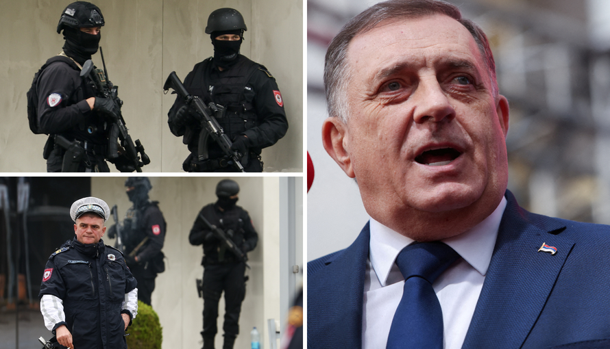 Specijalci motre zgradu: Stranke vladajuće koalicije traže uhićenje Dodika i nove istrage