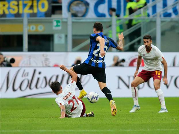 italian soccer Serie A match - Inter - FC Internazionale vs AS Roma