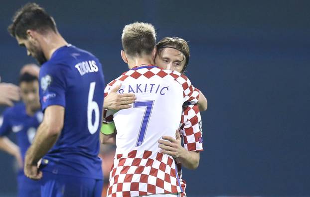 Zagreb: Slavlje hrvatskih reprezentativaca nakon pobjede nad Gr?kom
