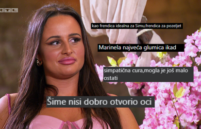 Mia dala prijateljski savjet Šimi i oduševila gledatelje: E, to ti je prijateljica, Šime nisi otvorio oči