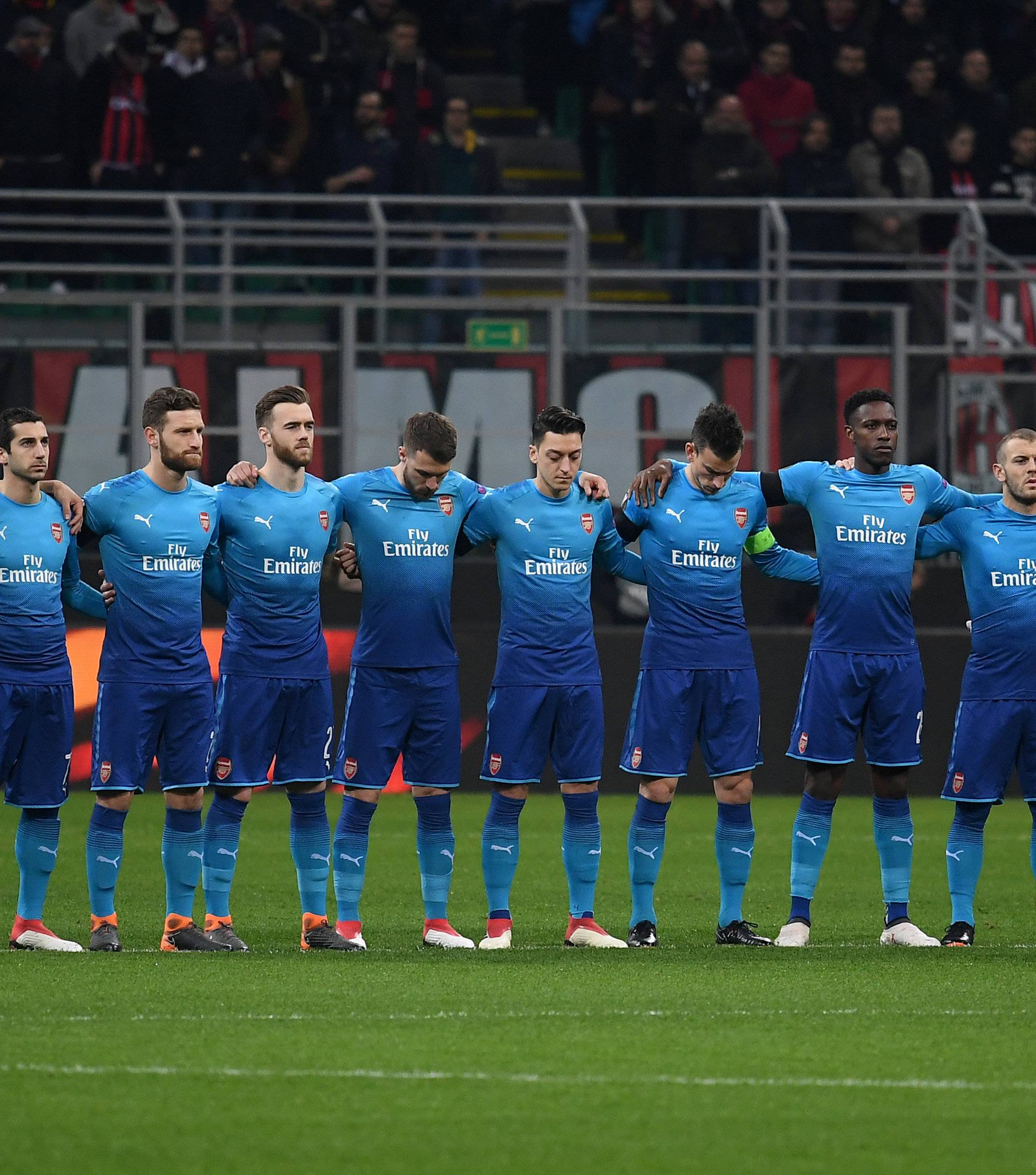 Europa League Round of 16 First Leg - AC Milan vs Arsenal