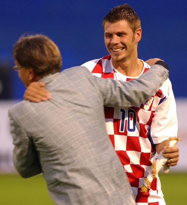 Zvonimir Boban oprostio se od nogometa revijalnom utakmicom na stadionu Maksimir, 07.10.2002.