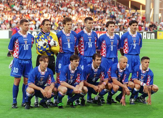 Soccer World Cup 1998: The Croatian national team