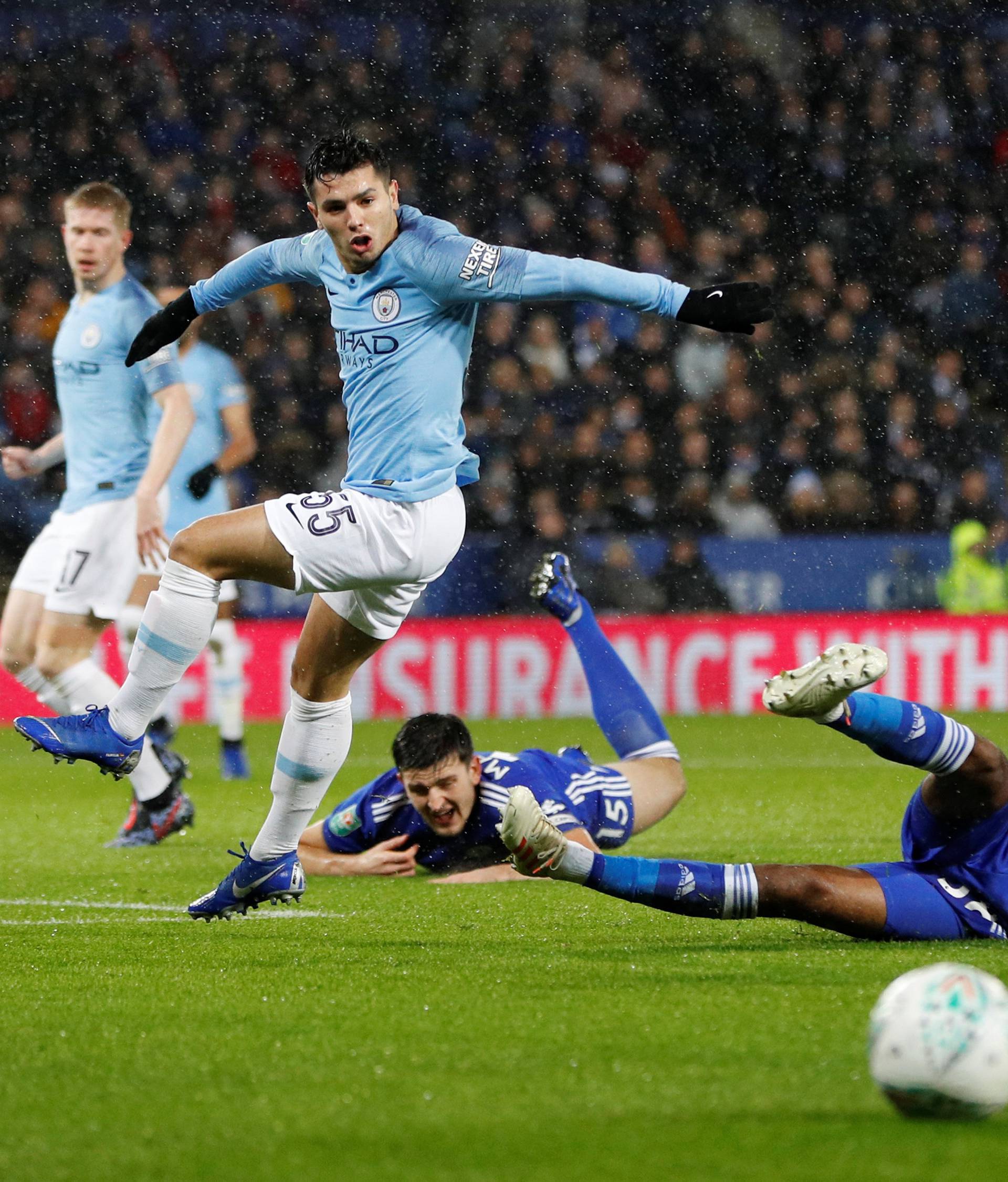 Carabao Cup Quarter-Final - Leicester City v Manchester City