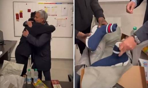 VIDEO Mourinho ispunio želju i novoj zvijezdi poklonio tenisice