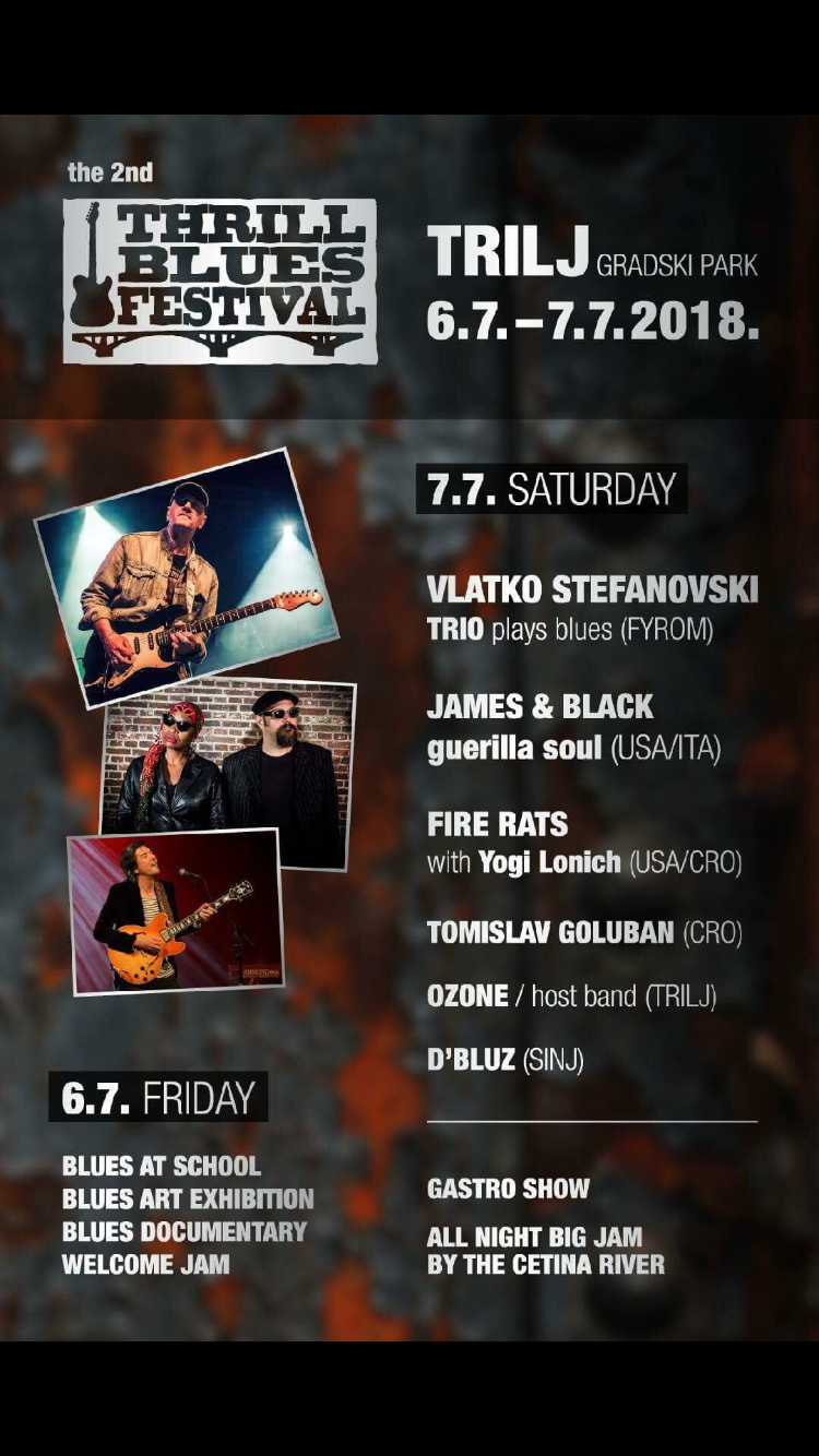 Vlatko Stefanovski predvodi blues festival na obali Cetine