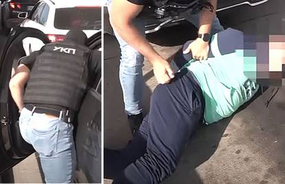 VIDEO Pogledajte akciju srpske policije: Izvukli Bosanca iz auta. Našli su mu četiri kile heroina!