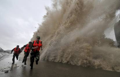 Evakuirali tisuće ljudi u Kini zbog snažnog tajfuna Fitow