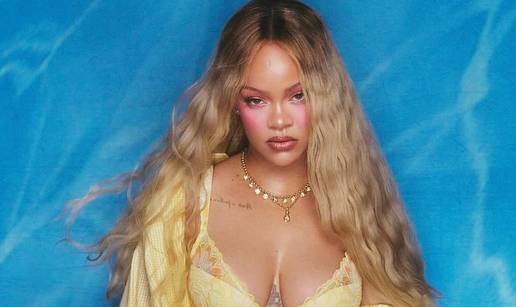 Rihanna predstavila novo donje rublje: Pozirala je u grudnjaku i &scaron;tiklama pa sjela na napuhanca