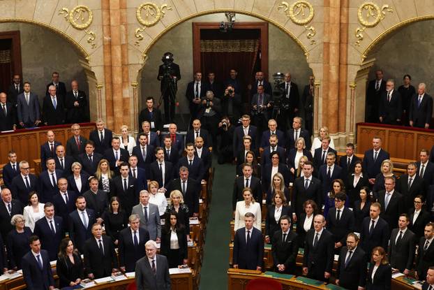Inaugural session of Hungary's parliament in Budapest