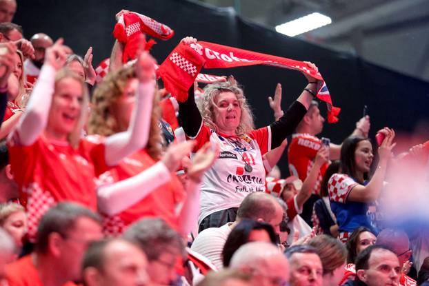 IHF Svjetsko rukometno prvenstvo 2025., finale, Hrvatska - Danska, navijači
