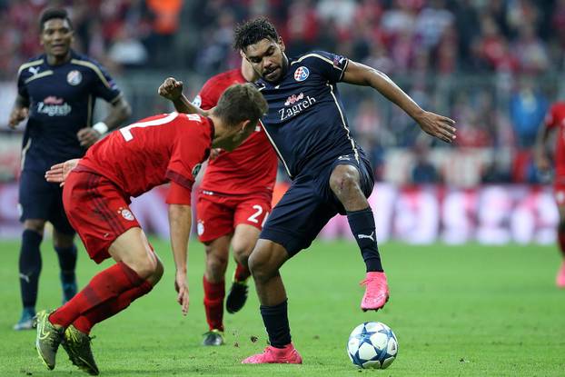 Muenchen: UEFA Liga prvaka, skupina F, 2. kolo, FC Bayern Muenchen - GNK Dinamo