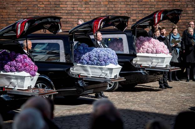 Denmark. Funeral service for victims of Sri Lanka terror attack