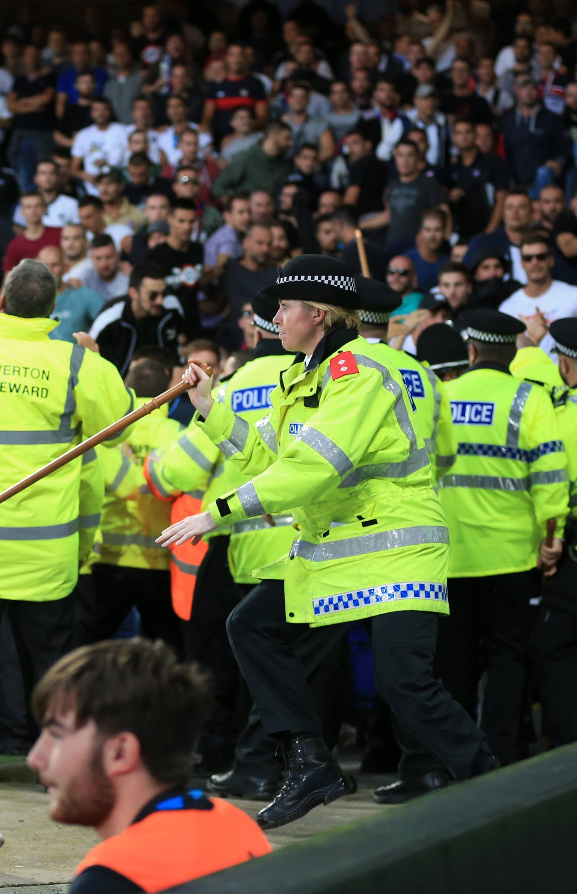 Everton v Hajduk Split - UEFA Europa League Play-Off - First Leg - Goodison Park