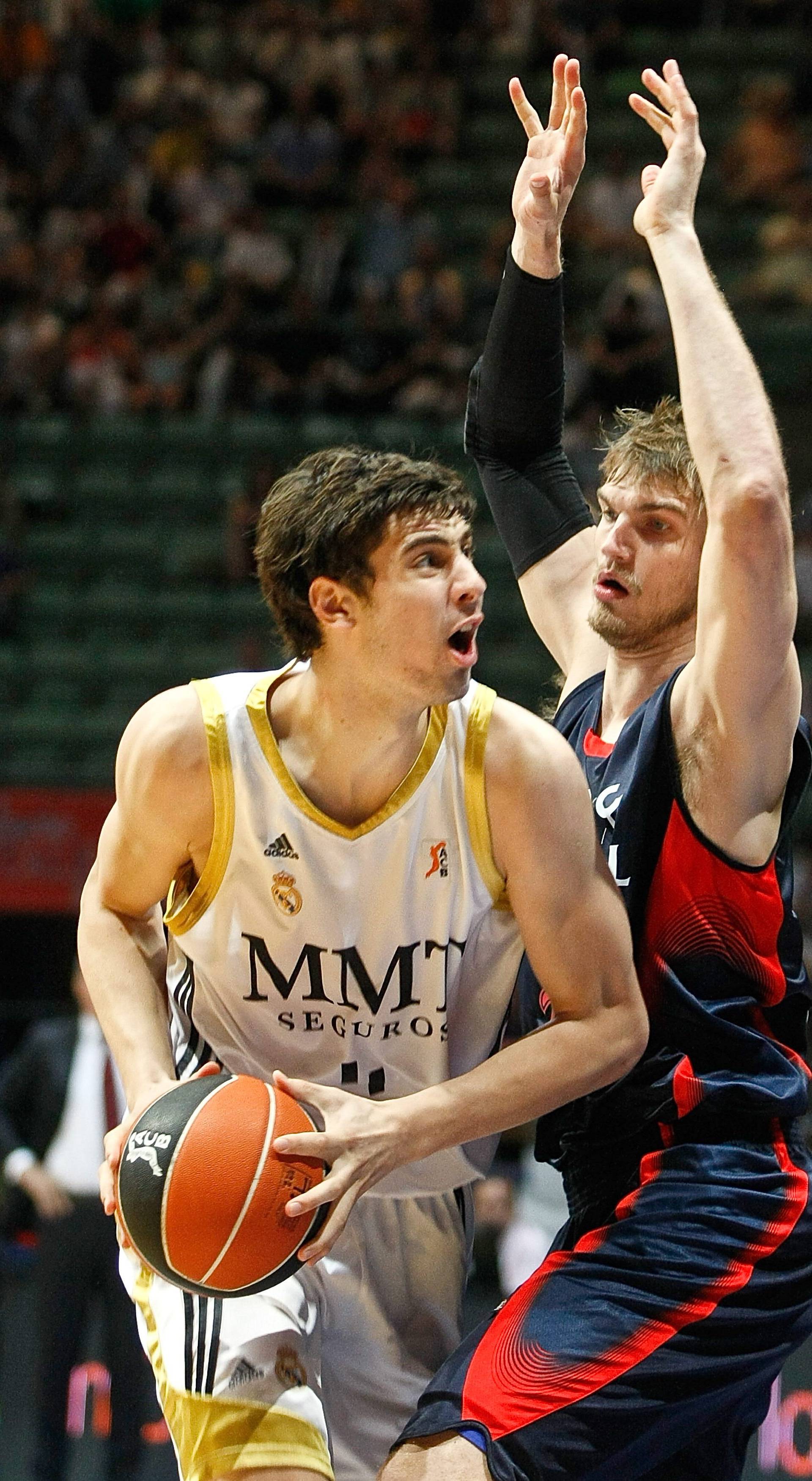 BASKETBALL LIGA ACB SEMI FINAL REAL MADRID V CAJA LABORAL