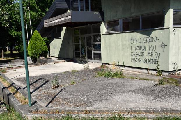 Slavonski Brod: Na frekventnoj lokaciji uz savsko šetalište osvanuo grafit neprimjerenog sadržaja
