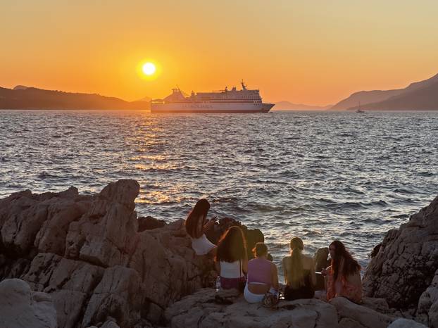 Smiraj dana u Dubrovniku