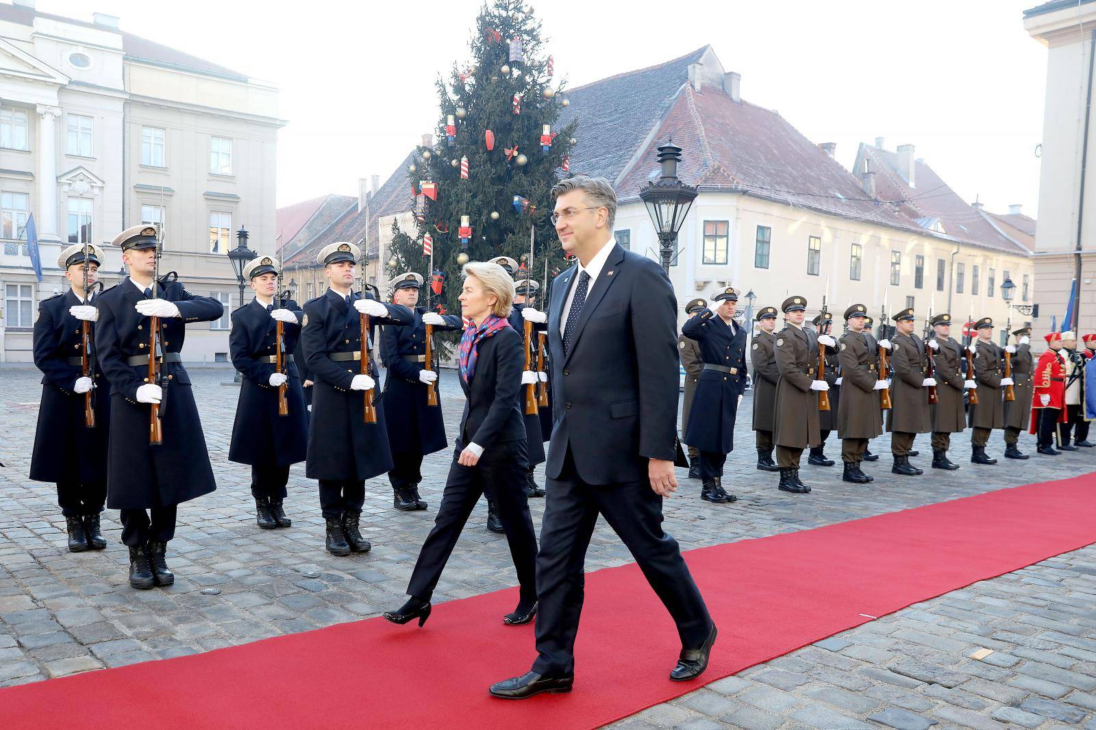 Zagreb: Sastanak Andreja Plenkovića i Ursule von der Leyen