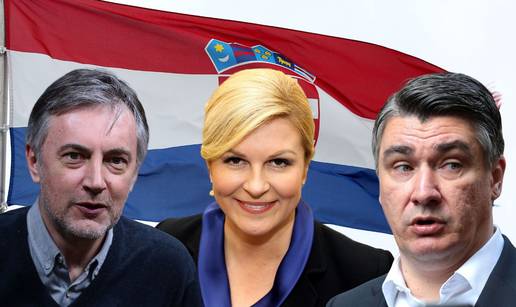 Milanović ima 28,69%, Kolinda 25,63%, a Škoro 24,26 posto!