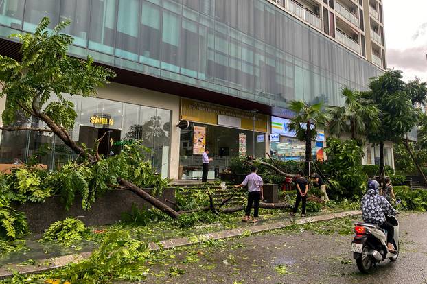 Super typhoon Yagi makes landfall in Vietnam