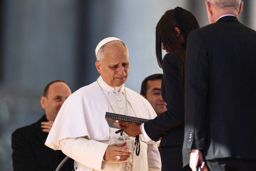 Pope Leo XIV holds general audience at the Vatican