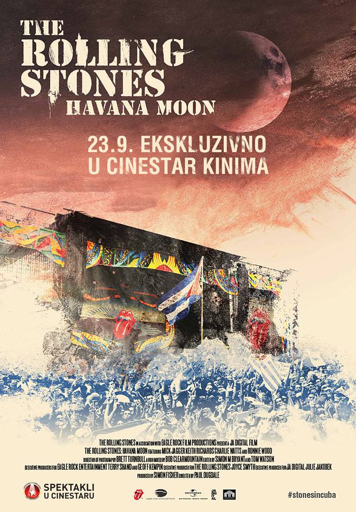 Povijesni koncert kultnih 'The Rolling Stonesa' u CineStaru