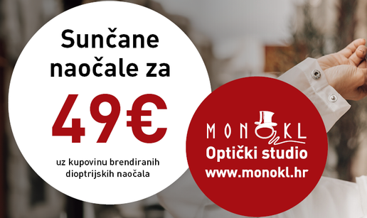 Dizajnerske sunčane naočale za 49€? Može