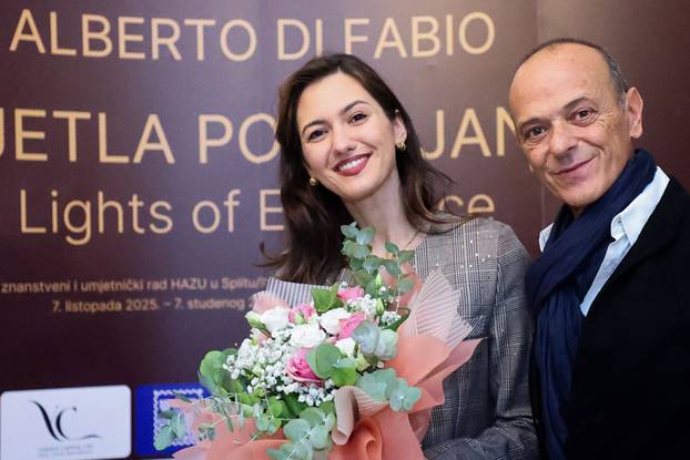 Split: Izložba "Svjetla postojanja" talijanskog slikara Alberta di Fabija