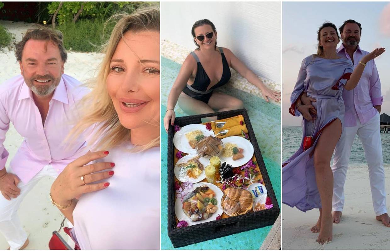 Snježana Mehun se zaručila na Maldivima, od sreće zaplakala: Prsten stigao na pladnju hrane