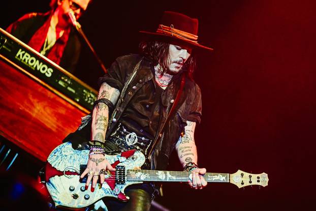 Zagreb: Koncert benda Hollywood Vampires u Areni
