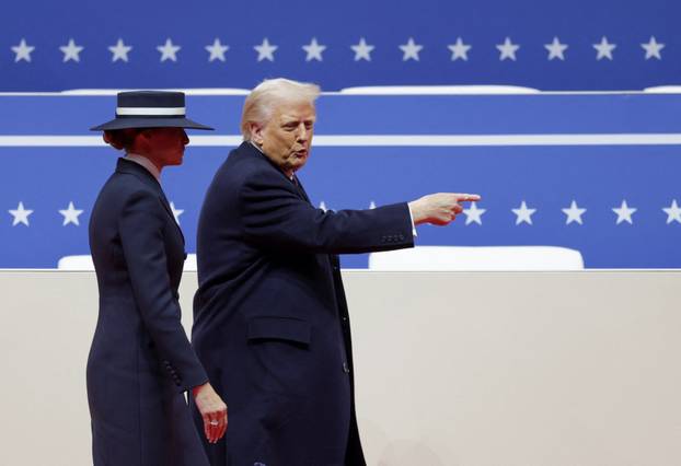 Inauguration ceremony for Trump's second presidential term