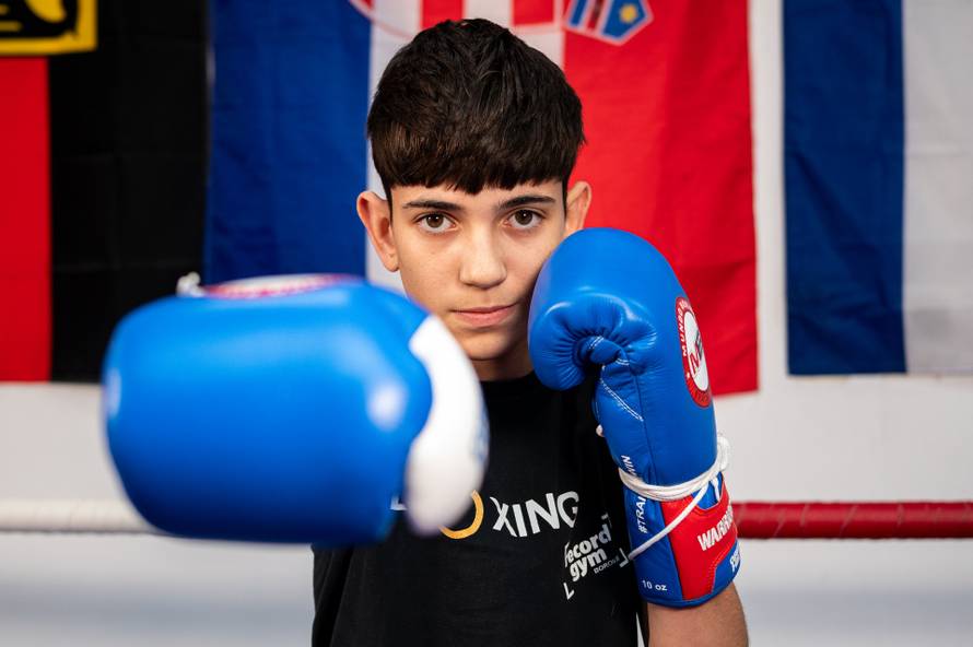 Zagreb: Mladi boksač Vito Rupčić