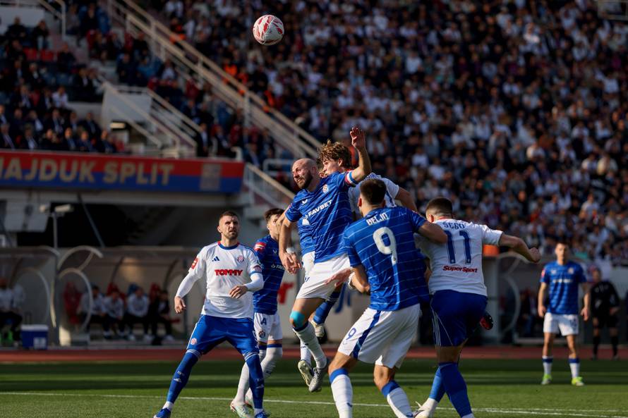 Split: Hajduk i Dinamo sastali se u 25. kolu SuperSport HNL-a