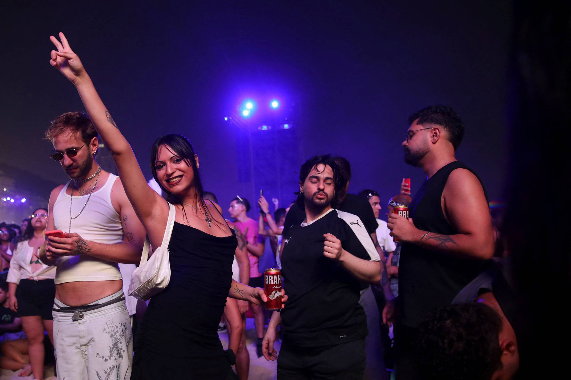 Madonna's concert at Copacabana beach, in Rio de Janeiro