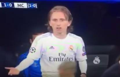 Luka Modrić miran? Pogledajte što je vikao slovenskom sucu