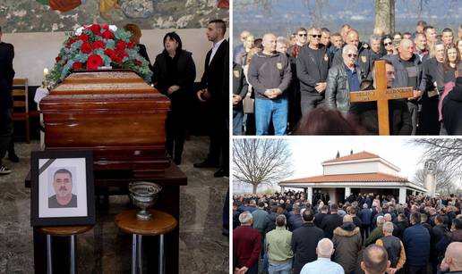 Pokopan Željko Karoglan Apač: 'Zadnja zapovijed bila mu je da pogreb bude bez vojnih počasti'