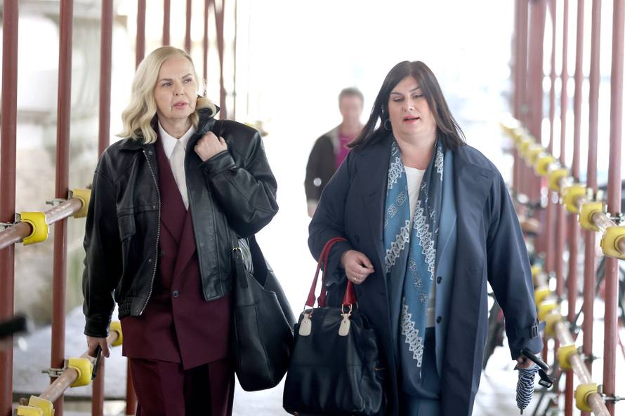 Zagreb: Odrzano Optuzno vijece za Josipu Pleslic. Gabrijela Zalac stigla na sud