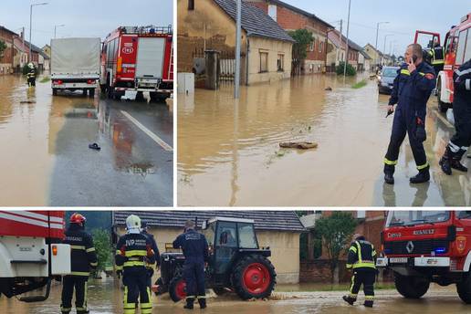 Bujice poplavile dvorišta, ceste i podrume, mještani su ogorčeni: 'Sve je puno vode, katastrofa!'