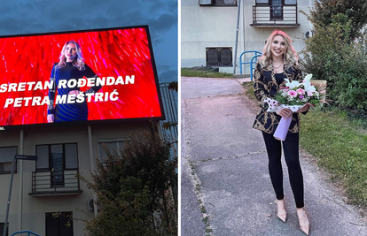 Liječnica Petra za 24sata o daru za rođendan: 'Billboard s mojim likom? To je iznenađenje života'