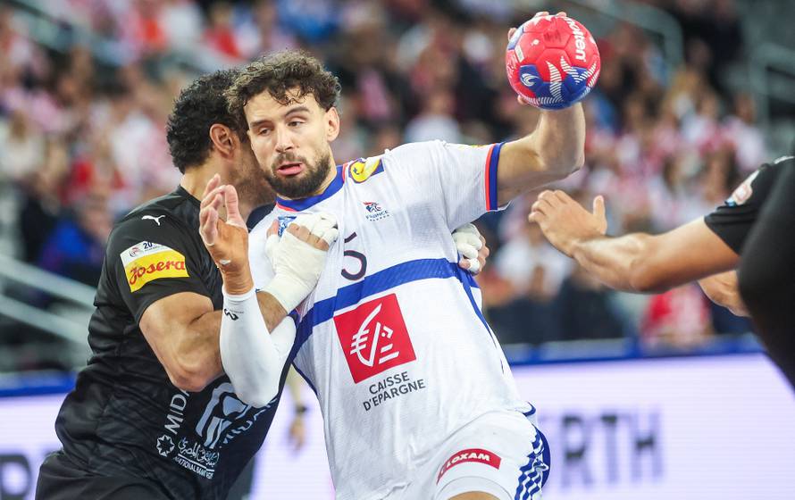 IHF Svjetsko rukometno prvenstvo 2025., četvrtfinale, Francuska - Egipat