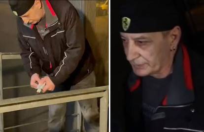 VIDEO Muškarac (60) koji je  palio ulaz stožera Možemo i prijetio završio je u zatvoru