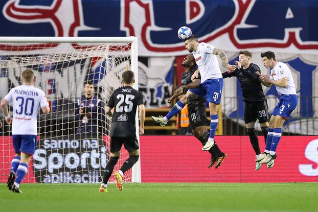 Hajduk i Dinamo sastali se u polufinalu SuperSport Hrvatskog nogometnog kupa