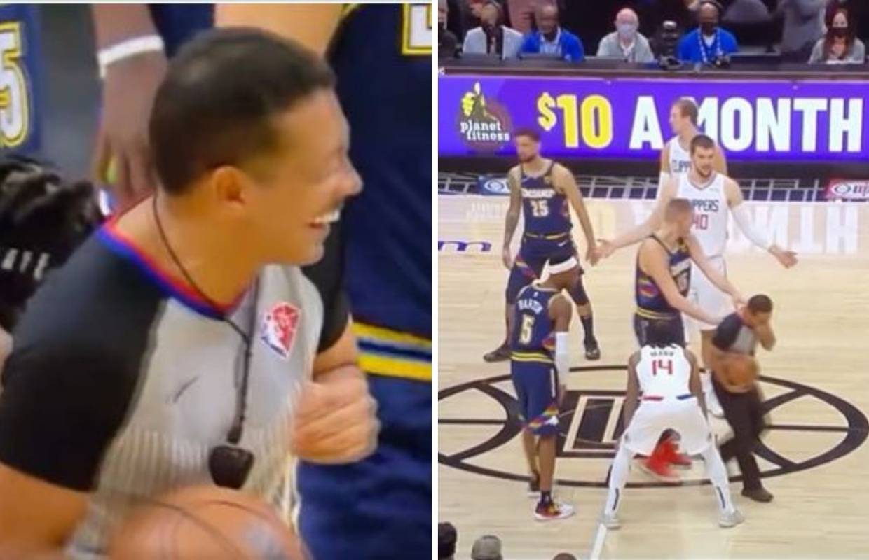VIDEO Jokić tverkao, sudac nije mogao doći k sebi od smijeha