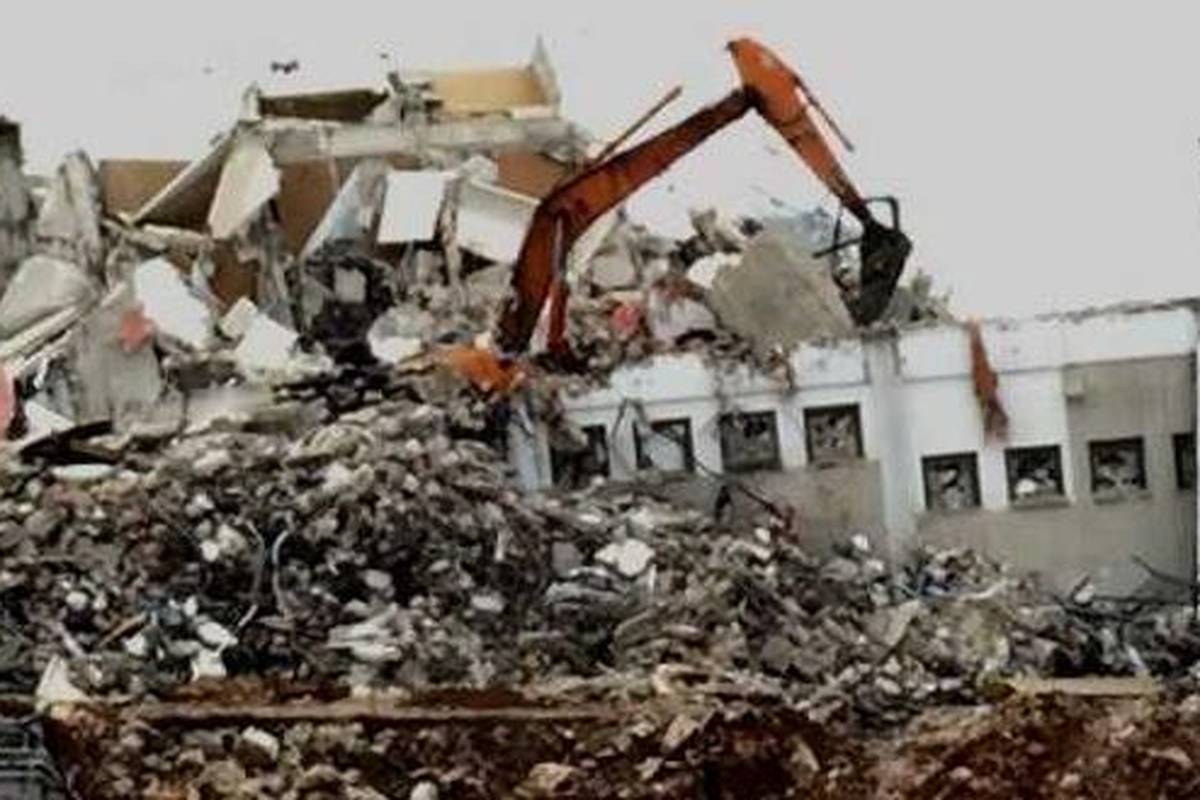 Detalji strave: Tri etaže hotela zatrpale su bagerista u Poreču