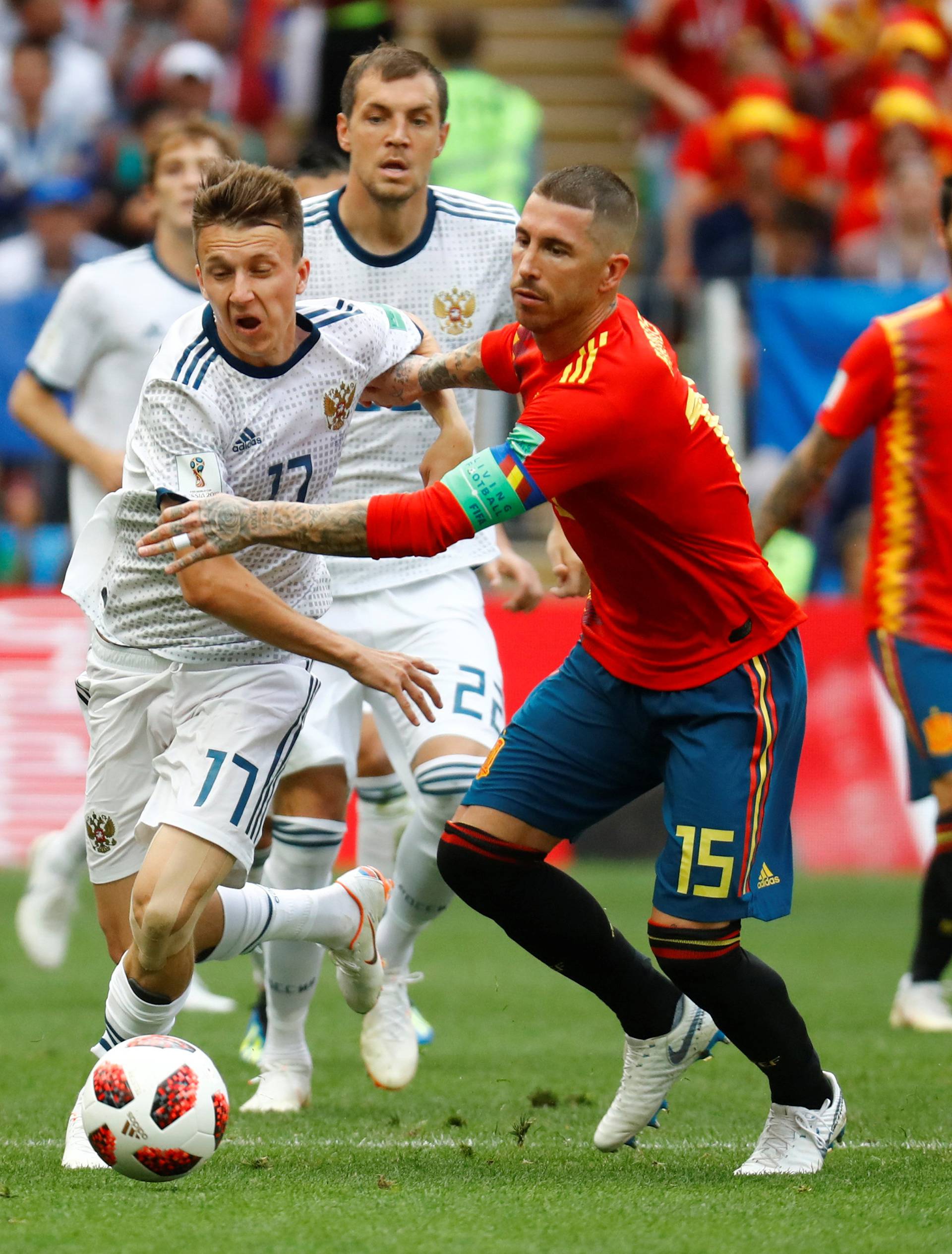 World Cup - Round of 16 - Spain vs Russia